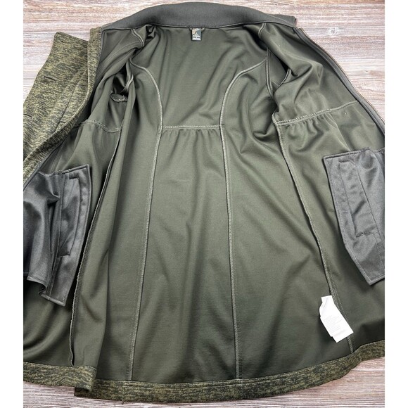 Prana Martina Jacket Coat Women's S Water-Resistant Soft Shell Olive Green - Picture 8 of 16